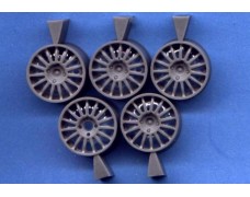 Wheels – O.Z. 18‘‘ ( 15 spoke / 4 screw ) 3D print / 5 pcs 1/24